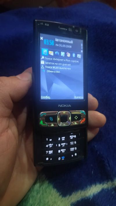Лот: 21107607. Фото: 1. Nokia n95 8gb оригинал. Защитные стёкла, защитные плёнки