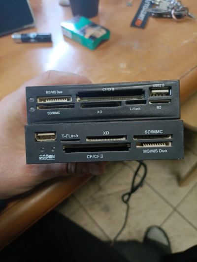 Лот: 25900302. Фото: 1. Картридер для системного блока... Картридеры