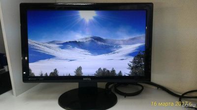 Лот: 9259971. Фото: 1. ЖК монитор 19" BenQ GL955 1366x768... ЖК-мониторы