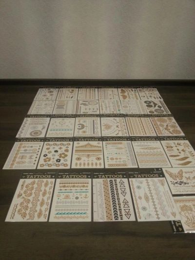 Лот: 7851888. Фото: 1. Flash tattoos Флеш тату. Временные татуировки
