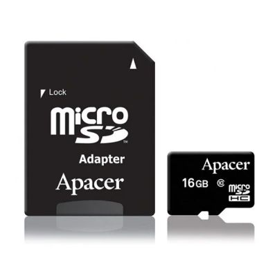 Лот: 11763890. Фото: 1. MicroSD 8 GB Apacer. Карты памяти