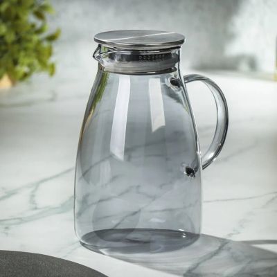 Лот: 24590260. Фото: 1. Кувшин боросиликатное стекло... Кувшины, графины