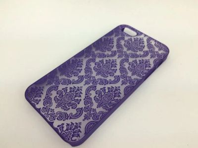 Лот: 6389175. Фото: 1. Чехол iPhone 5/5S Винтаж сиреневый... Чехлы, бамперы