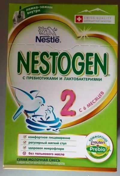 Лот: 7703199. Фото: 1. Nestogen 2 Смесь 700 г. Детское питание