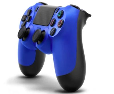 Лот: 8499398. Фото: 1. Геймпад DualShock 4 Blue. Аксессуары для игровых приставок, консолей, геймпады