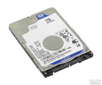 Лот: 12794153. Фото: 1. Жесткий диск 1000Gb WD blue WD10SPZX... Жёсткие диски