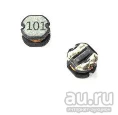 Лот: 14801755. Фото: 1. Катушка индуктивности 100 мкГн... Трансформаторы, катушки