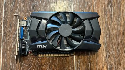 Лот: 20236927. Фото: 1. Видеокарта MSI GeForce GTX 750... Видеокарты