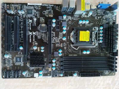 Лот: 16149860. Фото: 1. ASRock Z77 PRO3 (сокет 1155). Материнские платы