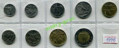 Лот: 6006986. Фото: 1. 0241 Италия 9 мон. 1996 UNC (500... Европа