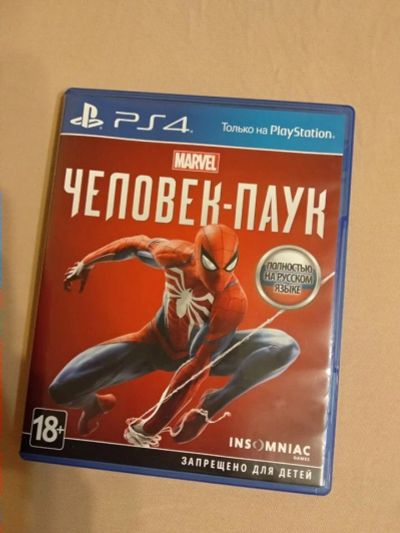 Лот: 14335253. Фото: 1. Человек паук PS4 (русская версия... Игры для консолей