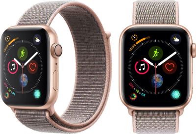 Лот: 14318293. Фото: 1. Apple Watch 4 40mm. Gold Pink... Смарт-часы, фитнес-браслеты, аксессуары
