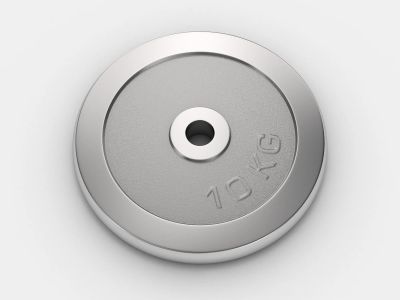 Лот: 22366839. Фото: 1. Диск хромированный 10кг\25мм UnixFit... Штанги, блины