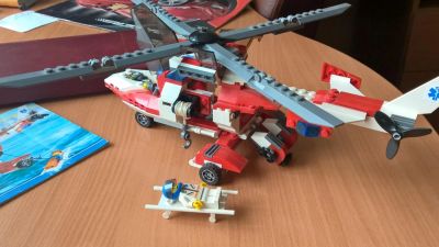 Лот: 5248170. Фото: 1. LEGO City 7903: Спасательный вертолёт... Конструкторы