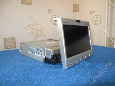 Лот: 391657. Фото: 1. Монитор выдвижной Panasonic. Мониторы, DVD
