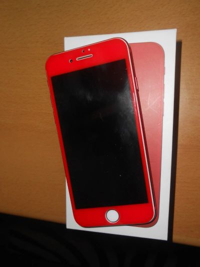 Лот: 14285730. Фото: 1. iPhone 7 RED 128gb. Смартфоны