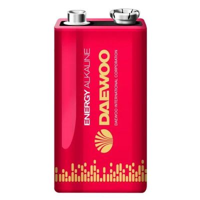 Лот: 24523006. Фото: 1. Батарейка Daewoo 6LR61 Energy... Батарейки, аккумуляторы, элементы питания