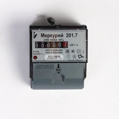 Лот: 13020531. Фото: 1. Счетчик электроэнергии Меркурий... Другое (электрооборудование)