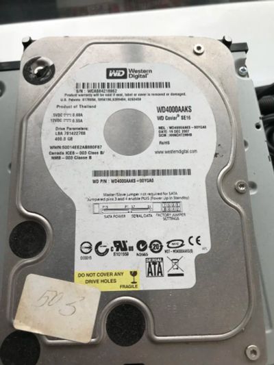 Лот: 11902348. Фото: 1. Western Digital WD4000AAKS. Жёсткие диски (HDD)