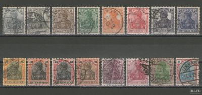 Лот: 16219996. Фото: 1. Лот марок Германии с 1902 года... Марки
