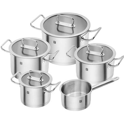Лот: 25714852. Фото: 1. Набор кастрюль Zwilling Pro, 5... Кастрюли