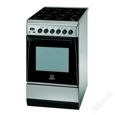 Лот: 1772120. Фото: 1. электроплита indesit стеклокерамика... Плиты, духовые шкафы, варочные поверхности
