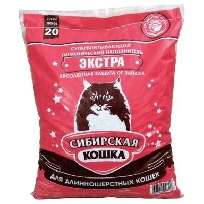 Лот: 14013116. Фото: 1. Наполнитель Сибирская Кошка экстра... Миски, лотки, наполнители