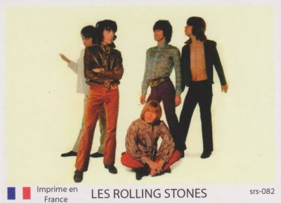 Лот: 10614806. Фото: 1. Rolling Stones коллекционная карточка... Наклейки, фантики, вкладыши