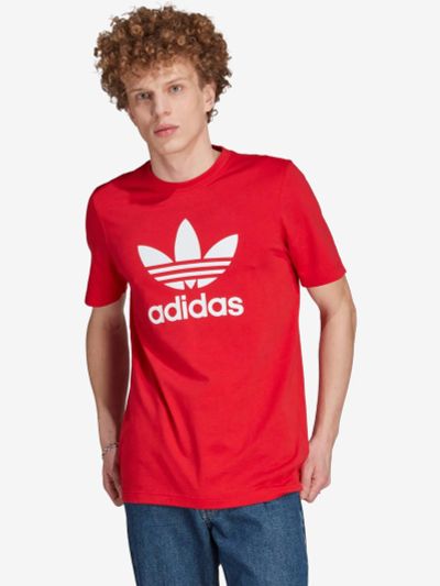 Лот: 25535420. Фото: 1. Футболка мужская Adidas TREFOIL... Топы, майки