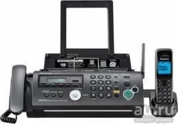 Лот: 9214773. Фото: 1. Телефон факс Panasonic KX-FC278... Факсы, автоответчики