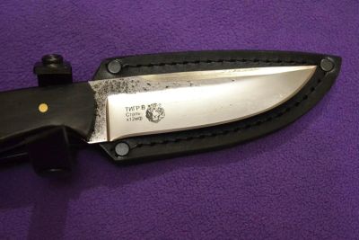 Лот: 8686673. Фото: 1. Кизлярский нож "Тигр". Ножи, топоры