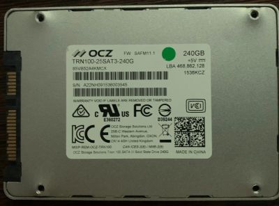 Лот: 16943111. Фото: 1. SSD OCZ TRN100-25SAT3-240G 240... SSD-накопители