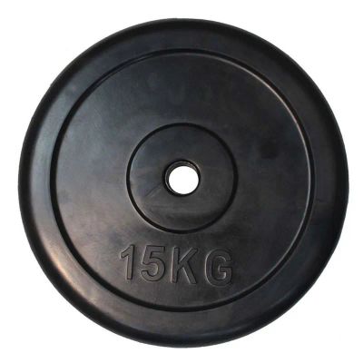 Лот: 22570610. Фото: 1. Диск обрезиненный черный Classic... Штанги, блины
