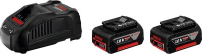 Лот: 16717961. Фото: 1. Набор BOSCH (2 х GBA 18V, 5.0Ah... Расходные материалы, сменные насадки