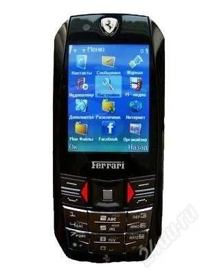 Лот: 488658. Фото: 1. Vertu Ferrari F888 TV из Поднебесной... Кнопочные мобильные телефоны