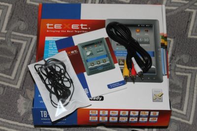 Лот: 3786570. Фото: 1. Читалка teXet TB-840HD. Электронные книги