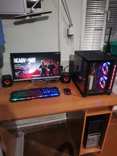 Лот: 23272907. Фото: 1. Пк xeon2673v3/GTX1070/DDR4 16GB... Компьютеры в сборе