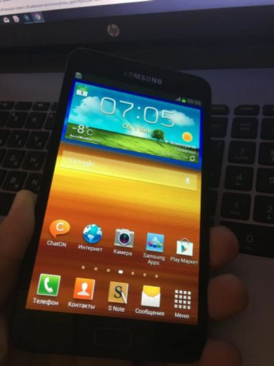 Лот: 10107429. Фото: 1. экран samsung galaxy note n7000. Дисплеи, дисплейные модули, тачскрины