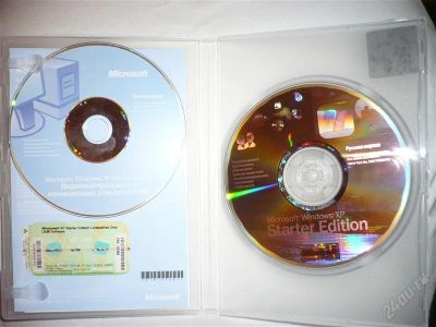 Лот: 1332061. Фото: 1. Microsoft Windows XP Starter 32-bit... Системные