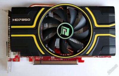 Лот: 5556911. Фото: 1. Powercolor Radeon 7850 Отличное... Видеокарты
