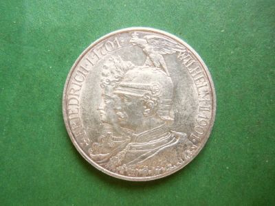Лот: 24293724. Фото: 1. Пруссия 2 марки 1901 г. 200 лет... Германия и Австрия