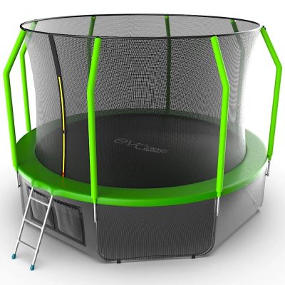 Лот: 15779246. Фото: 1. Батут EVO JUMP Cosmo 12ft (Green... Детские спортивные комплексы, батуты