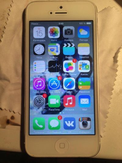 Лот: 5393831. Фото: 1. iPhone 5. Смартфоны