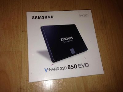 Лот: 10778293. Фото: 1. НОВЫЙ Samsung EVO 500Gb MZ-75E500BW... SSD-накопители