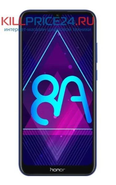Лот: 16418973. Фото: 1. Honor 8A 32Gb, синий. Смартфоны