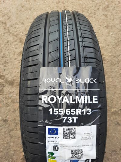 Лот: 20303957. Фото: 1. R13 155/65 73T "Royal Black Mile... Шины