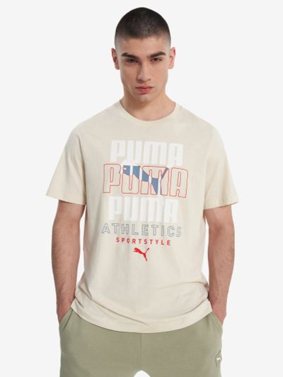 Лот: 25549376. Фото: 1. Футболка мужская PUMA Graphic... Другое (спортивная одежда)