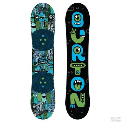 Лот: 14763296. Фото: 1. Сноуборд детский Burton CHOPPER... Сноуборды