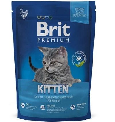 Лот: 11078191. Фото: 1. Сухой корм Brit Premium для котят... Корма