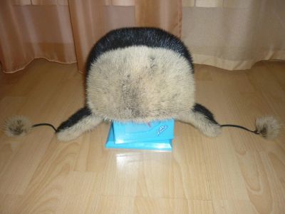Лот: 6383579. Фото: 1. Ушанка норковая. Головные уборы